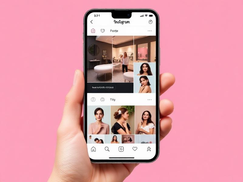 Feed Instagram — Salão de Beleza